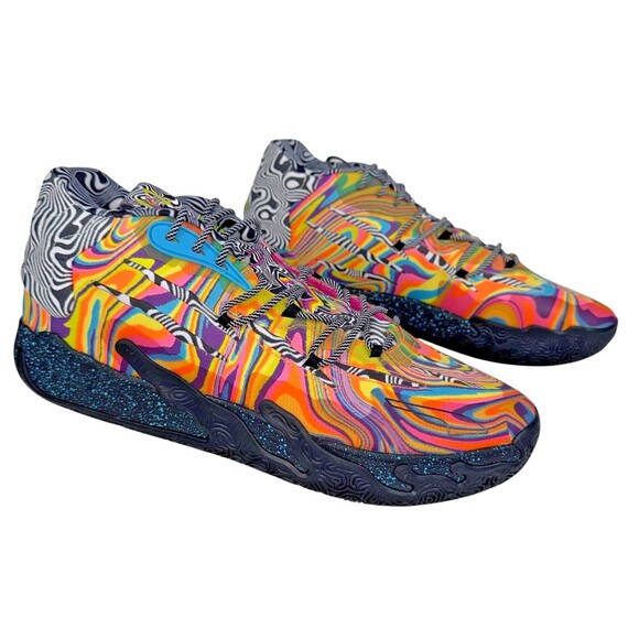 Puma LaMelo Ball MB.03 Dexters Laboratory Size 16 Multi-Color Sneakers Shoes New - Picture 3 of 10